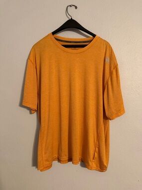 Reebok Men's Large Orange Speedwick Athletic T-Shirt 2XL